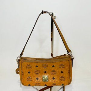 MCM cognac crossbody